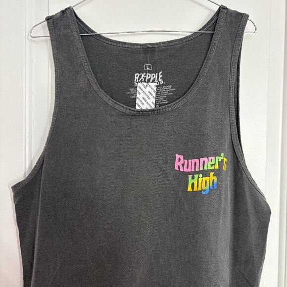 Urban Outfitters Other - Urban Outfitters Ripple Run Club Gray Tank Top Men’s Size Large NWT